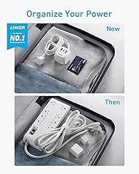 Anker 20W USB C Power Strip, 321 Power Strip with 3