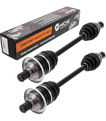Amazon.com: NICHE Front Left CV Axle Half Drive Shaft for Arctic