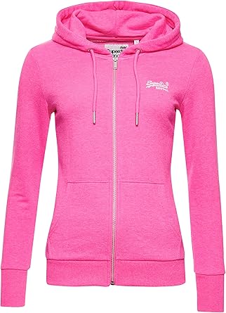 superdry pink hoodie