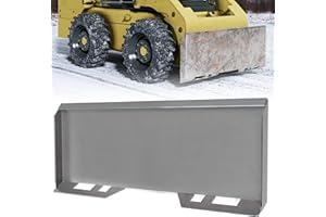 YITAMOTOR 3/8" Skid Steer Attachment Plate Universal Quick Attach Mount Plate Compatible with Kubota, Bobcat Skid Steers and Tractors