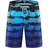 APTRO Men's Swim Trunks 9" Quick Dry Bathing Suit Big & Tall Beach Swimsuits