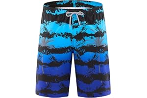 APTRO Men's Swim Trunks 9" Quick Dry Swimsuits Beach Bathing Suits Swim Shorts Mesh Liner