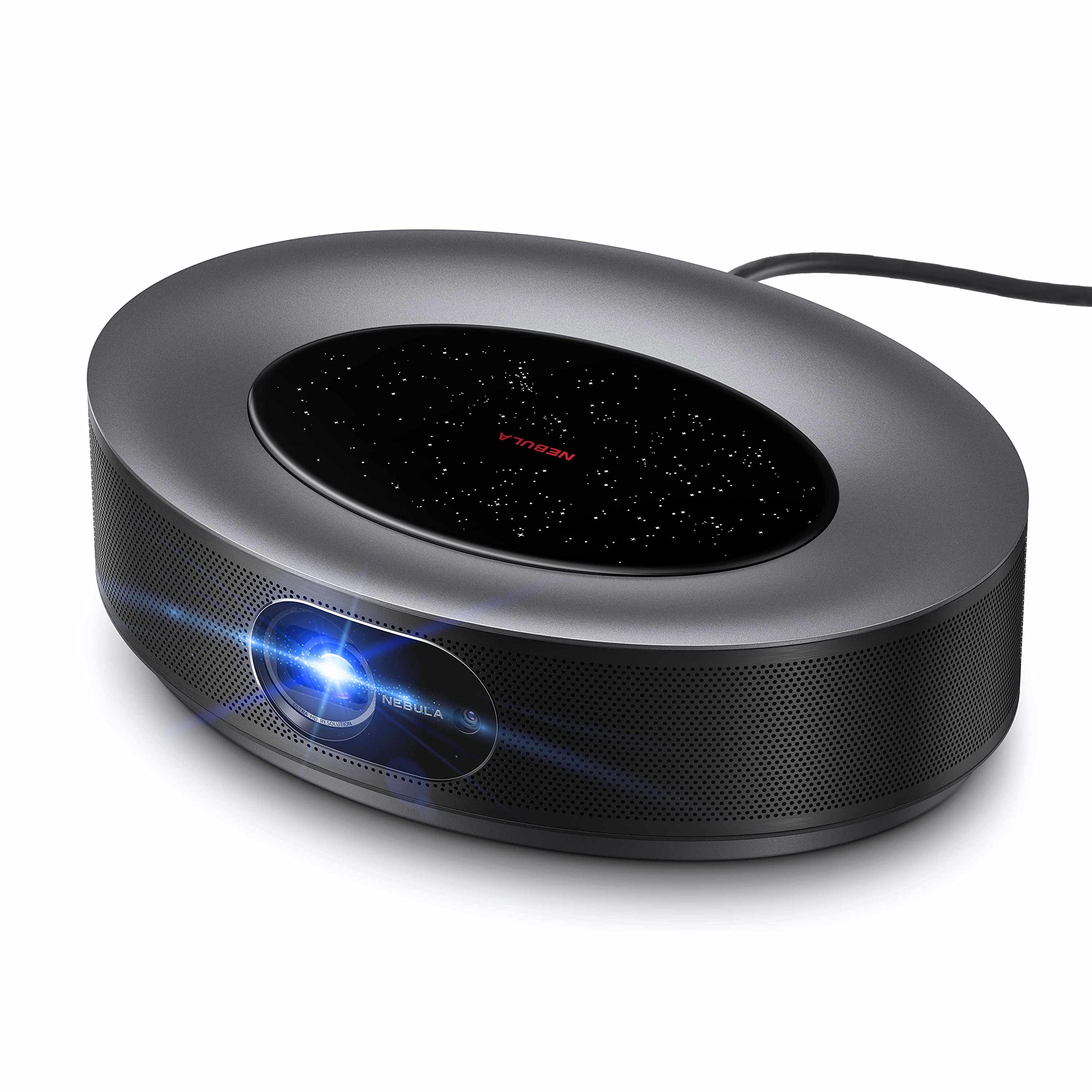 4K Projector, Anker NEBULA Cosmos Max 4K UHD TV Home Theater/Entertainment Projector, 1500 ANSI Lumens, Android TV 9.0 with 5000+ Apps, Dolby Digital Plus, 360° of True 3D Audio, HDR10, HLG