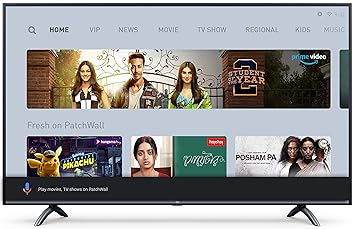 Mi LED TV 4X 138.8 cm (55 Inches) Ultra HD Android TV (Black)