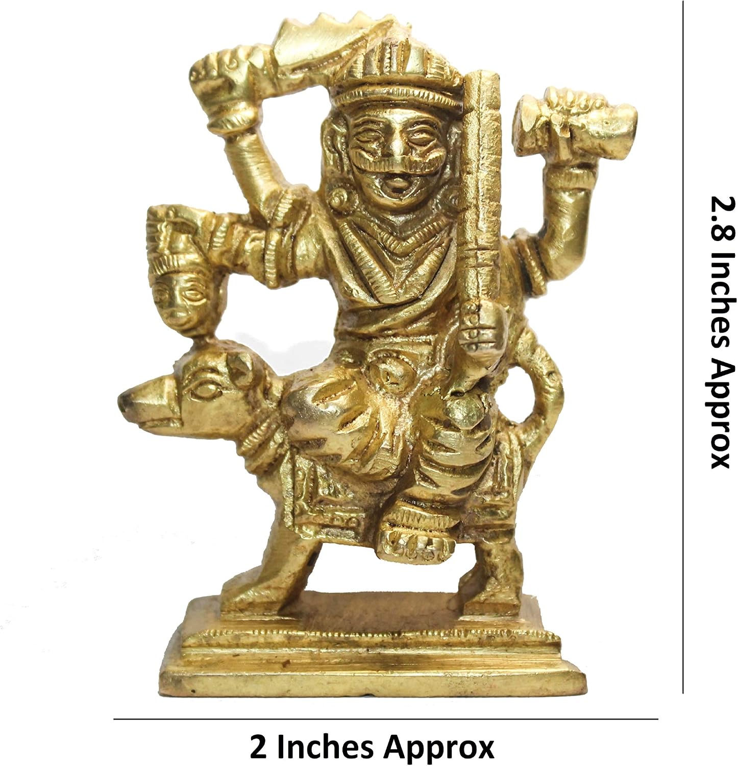 Amazon Com Indianstore4all 100 Original Brass God Pooja Statue