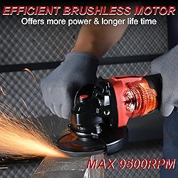 AOBEN Cordless Angle Grinder 4-1/2 inch, 21V