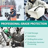 Ansell ActivArmr 97-631 Thermal Cold Work Gloves PVC Coated Insulated XS view 3