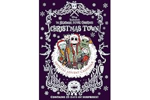 Disney Tim Burton's The Nightmare Before Christmas Christmas Town: Official Advent Calendar