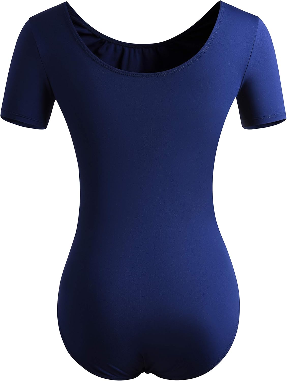 DANSHOW Women Short Sleeve Ballet Leotards for Adult Dance: Clothing