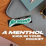 AirWaves Airwaves Black Mint Sugar Free Gum Bulk 300 Pieces Menthol Anise view 8