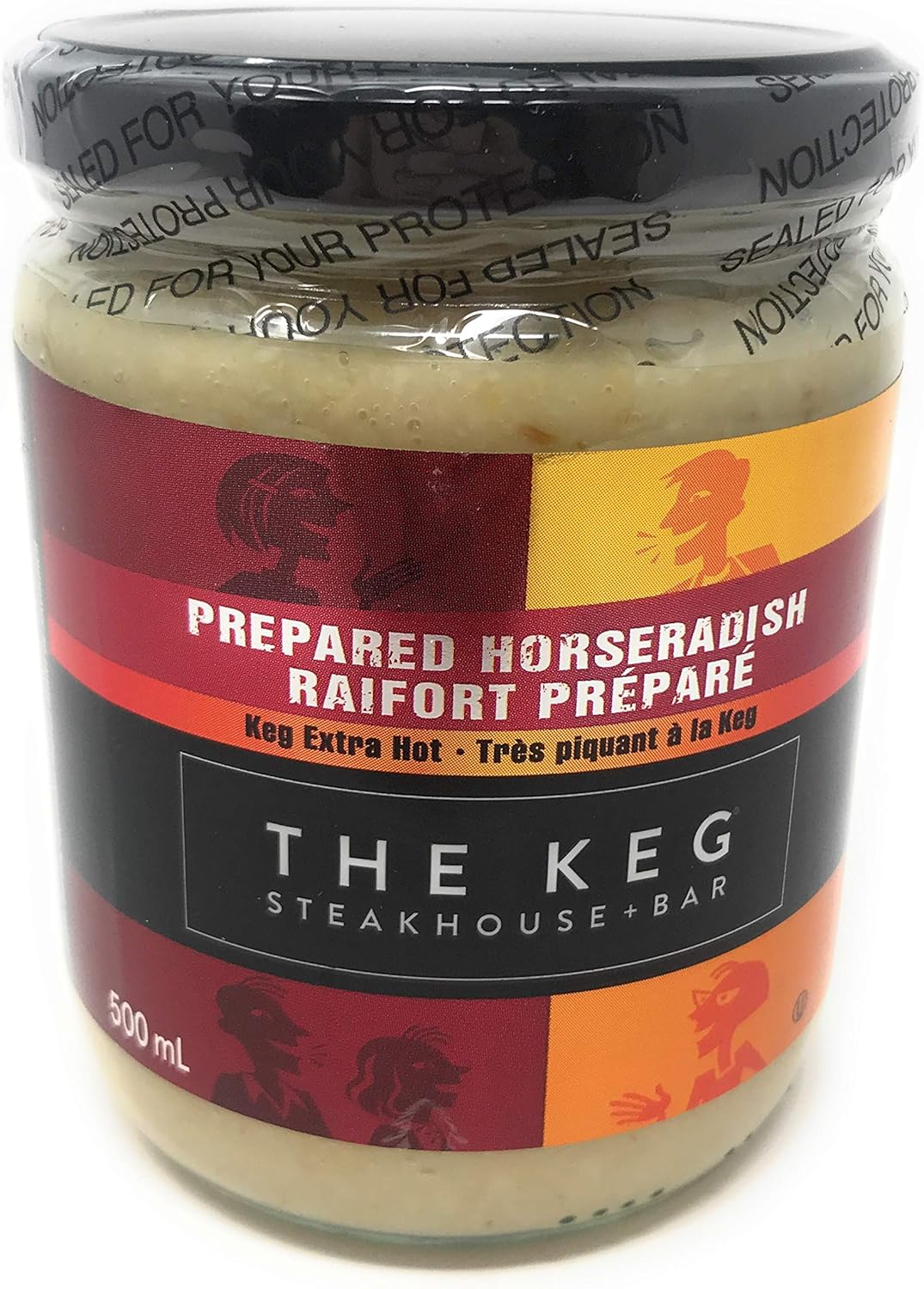 The Keg Prepared Horseradish Extra Hot 500 Gram Jar Amazon Ca Grocery