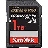 SanDisk 1TB Extreme PRO SDXC UHS-I Memory Card - C10, U3, V30, 4K UHD, SD Card - SDSDXXD-1T00-GN4IN