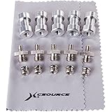 XCSOURCE 5x 1/4" 3/8" Tripod Mount Screw Convert Adapter Flash Light Stand Spigot LF601
