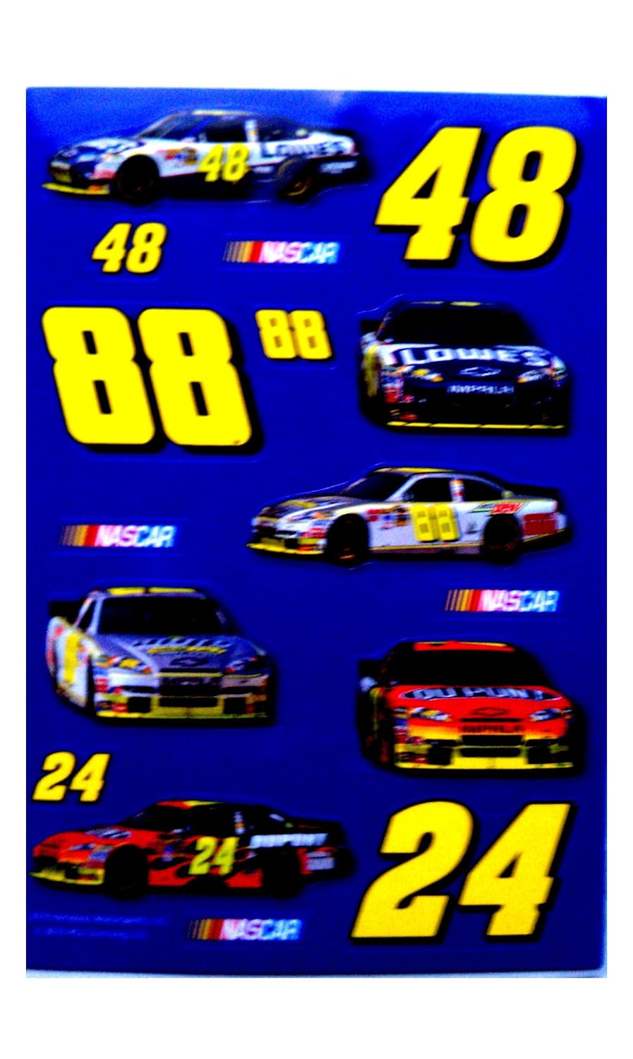 Nascar 48 Stickers/Autocollants Toys & Games