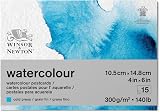 Winsor & Newton Watercolour Paper Pad A6 15 Sheets 300 gsm Cold Pressed