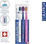 Curaprox CS 5460 Ultra-Soft Toothbrush 3-Pack Swiss Made Random Colour view 2