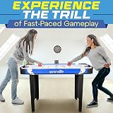 SereneLife Air Hockey Table Compact Arcade Game with LED Scoreboard view 3