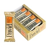 David Peanut Butter Chocolate Chunk Flavored Bars | 28g Protein | 12 Pack | 0g Sugar | Low Carb &amp; Gluten Free High Protein Bars | High Protein Snack Bars for Post Workout, Travel &amp; On-the-Go Snacking