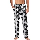 Sekibraunk Men's Pajama Pants Lightweight Pajama Bottoms, Lounge Pants Sleepwear PJ Pants
