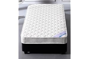 Home Life B3260 Foam Mattress, Firm, Twin, White