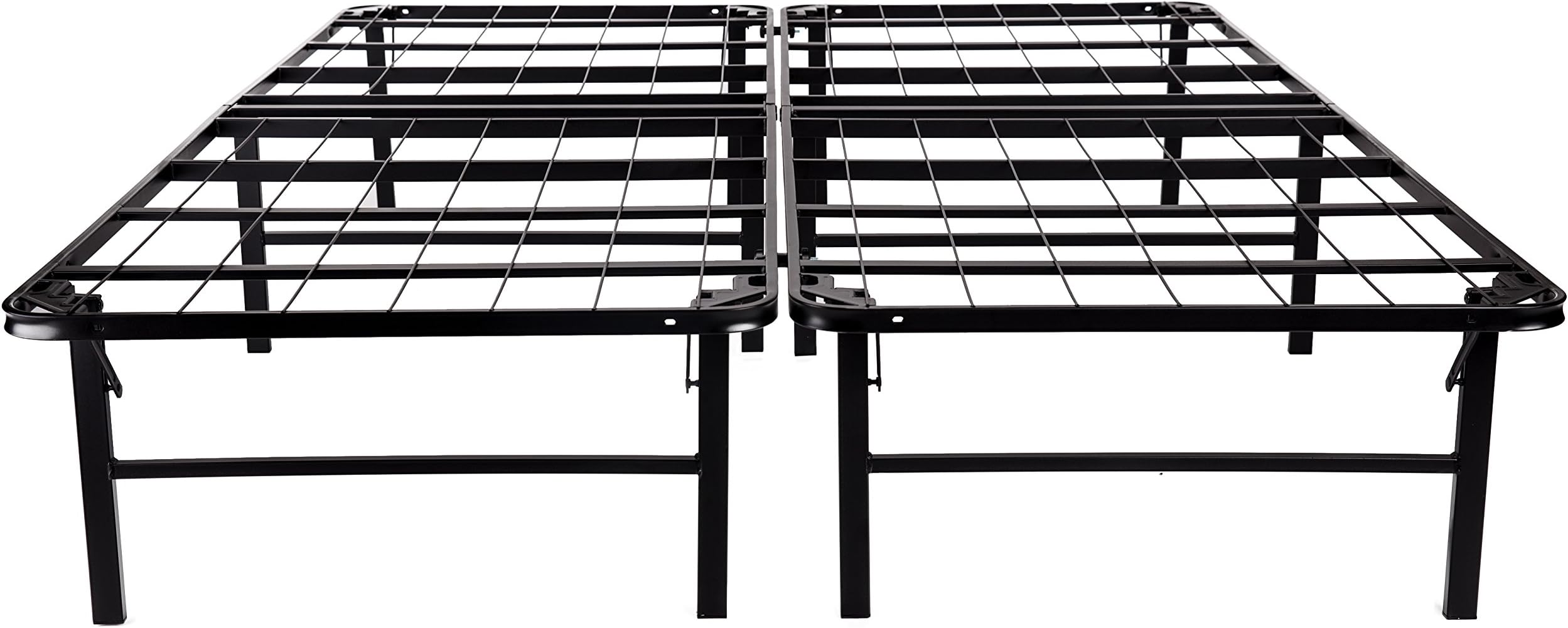 sleeptune 14 Inch Platform Bed Frame/Mattress Foundation/Box Spring Replacement/Noise-Free/Maximum Under-Bed Storage (Queen)