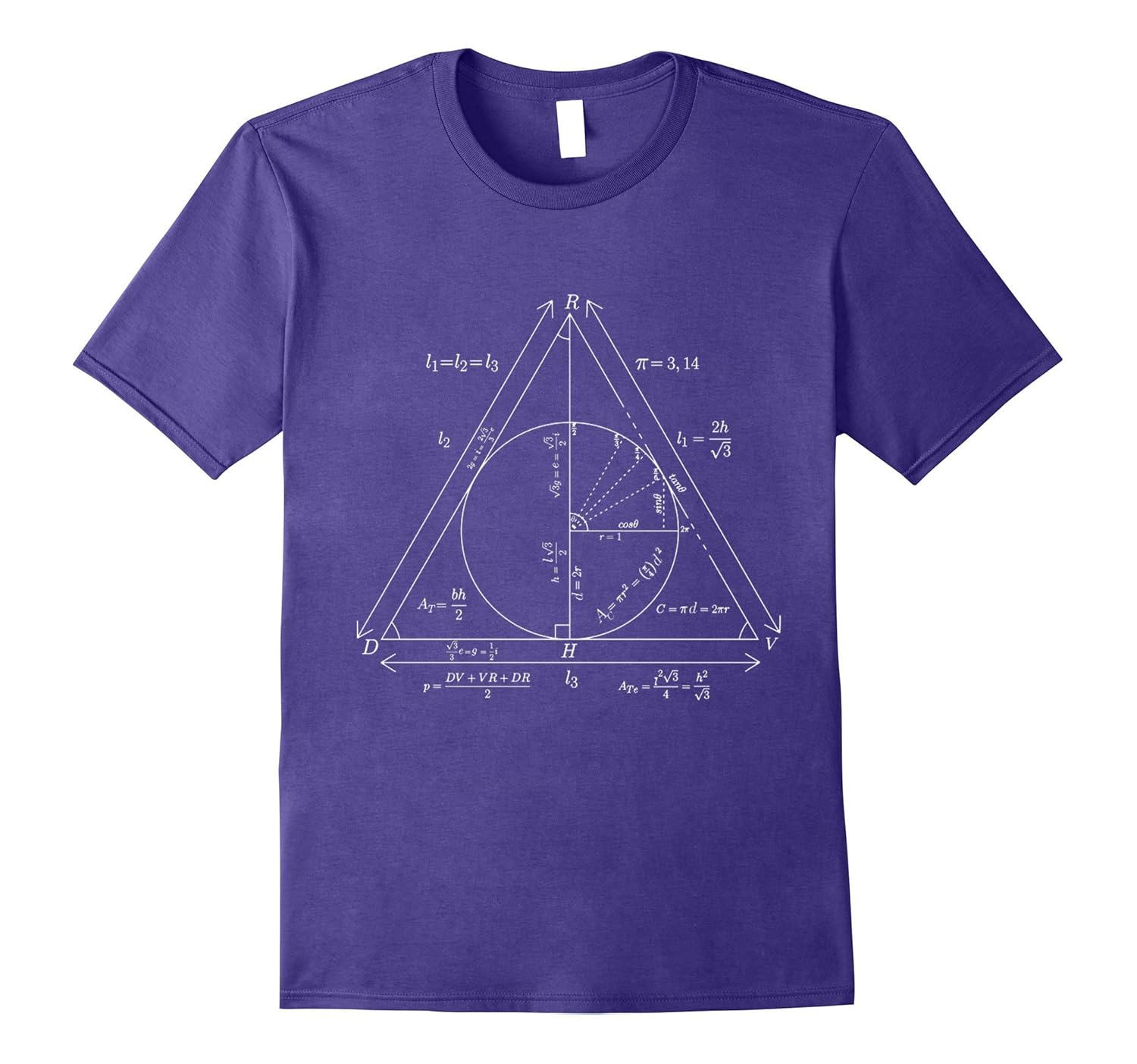 Mathly Hallows - Funny Tshirt-FL
