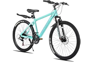 HH HILAND HILAND 26 27.5 Inch Mountain Bike, Mens and Womens Aluminum Frame MTB with 21 Speeds, Dis Brake, Hardtail Bicycle for Adults