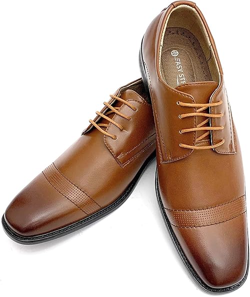 Amazon Com Easy Strider Men S Dress Shoes Lace Up Oxfords