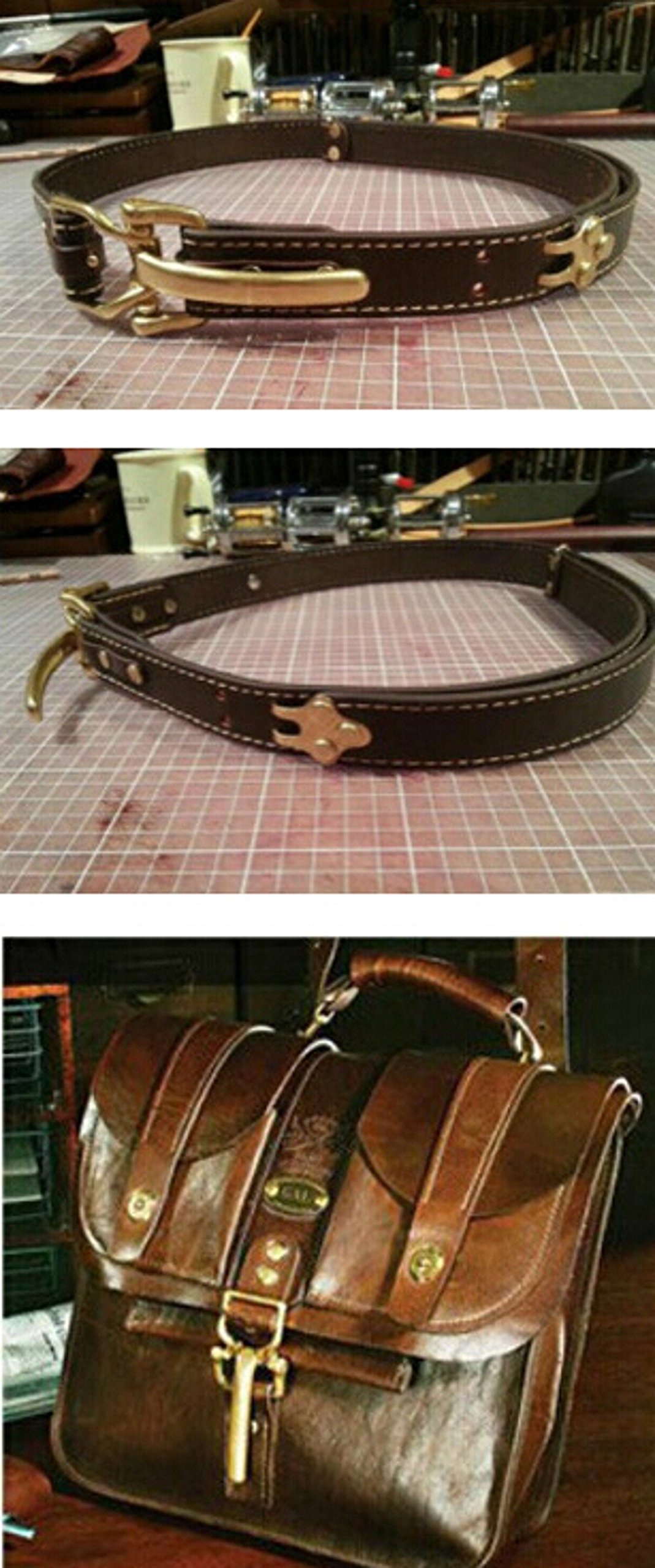 WellieSTR DIY Leathercraft Hardware Solid Brass American Western Vista