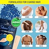 Tress Wellness Bikini Wax 550g Hard Wax Beads for Coarse Hair view 3