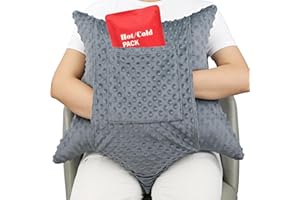 D. Cozy Star Shaped Hysterectomy Pillow with 2 Pockets for Abdominal Surgery Hysterectomy Recovery Must Haves Products Gifts Tummy Pillow with Hands Placement Pouch Minky Dot Dark Gray