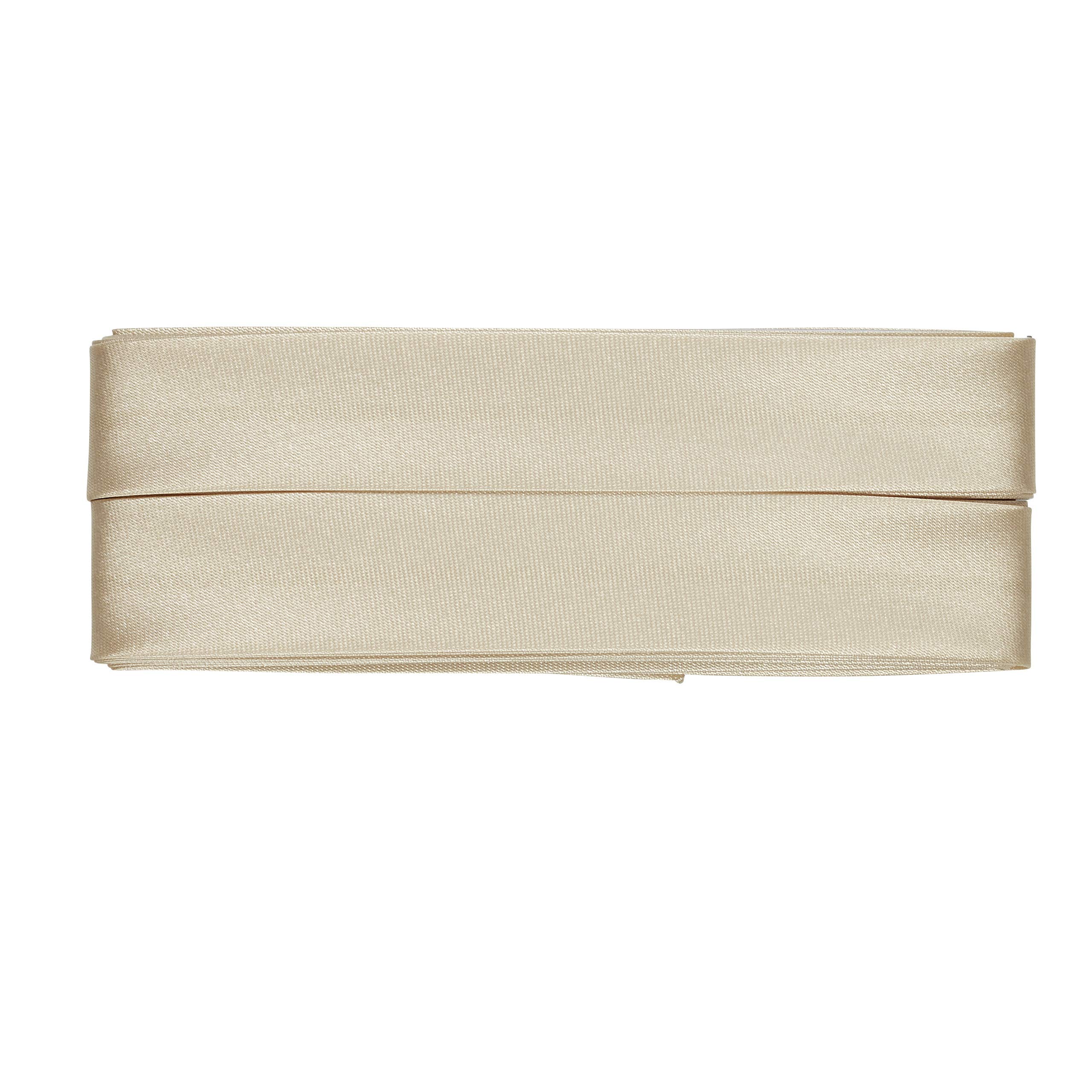 Prym Duchesse Bias Binding Beige, 100% Polyester, 20 mm Falzung: 40/20 mm