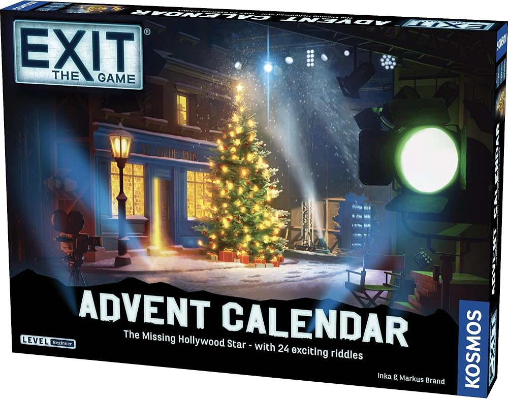 Thames & Kosmos EXIT Advent Calendar The Missing Hollywood Star