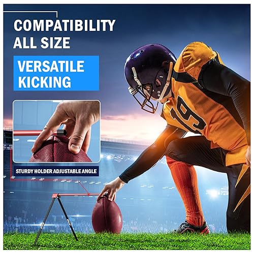 Football Kicking Holder Tee, Metals - Field Goal Kickoff Training - View #11