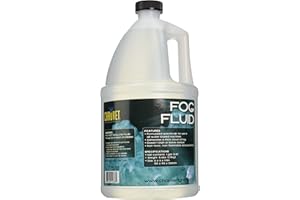 CHAUVET DJ FJ-U Fog Fluid, 1 Gallon, CLEAR 1-Gallon (Packaging May Vary)