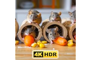 Cat TV for Cats to Watch - Cute Birds, Squirrels, Mice, Butterflies - Relaxing Music & Sounds