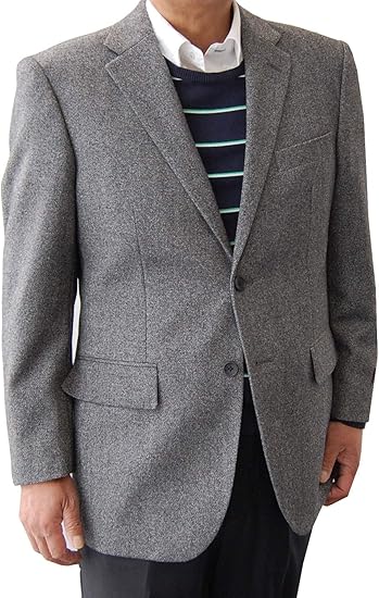 Amazon カシミヤ混ジャケット メンズジャケット グレージャケット ジャケットメンズ コート ジャケット 通販