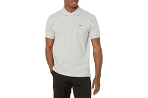 Lacoste Men's Short Sleeve Pima Jersey Interlock Regular Fit Polo Shirt