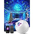 Star Projector Galaxy Light Projector, 15 Colors Galaxy Projector for Bedroom, 15 White Noise Star Lights for Ceiling Projector Light, Bluetooth Star Projector for Kids, Remote Galaxy Light Projector