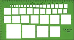 Westcott Technical Squares Drawing Template (T-828)