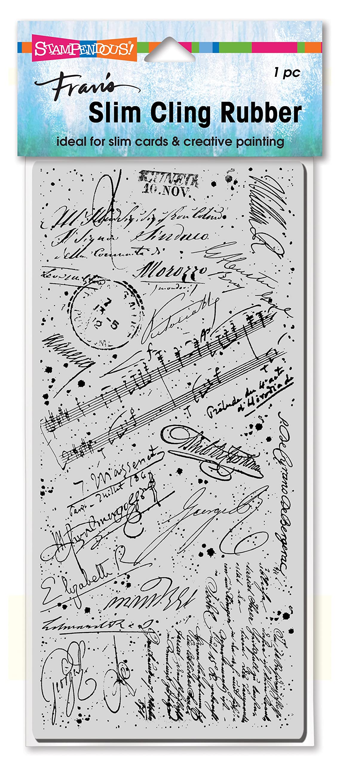 Stampendous Slim Signature Script