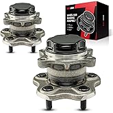 Torchbeam 512533 Rear Wheel Bearing & Hub Assembly Compatible with 2013-2019 Nissan NV200, 2015-2018 Chevrolet City Express, Wheel hub Assembly 5 Lugs 2pcs