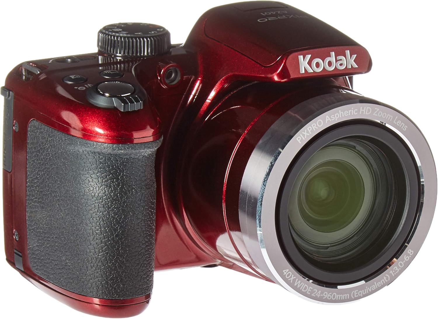 Amazon Canada Kodak AZ401RD Point & Shoot Digital Camera with 3" LCD, Red