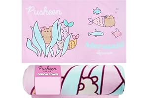 Get Trend Pusheen Beach Girls Towel (Lilac Pusheen, 6-14 Years)