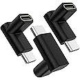 Cellularize Right Angle USB C 90 Degree Adapter Up Down (3 Pack) 40Gbps Type C Male to Female Extender 8K@60Hz Video 100W Thunderbolt 4/3 Data for Steam Deck Switch Notebook Tablet and Mobile Phone