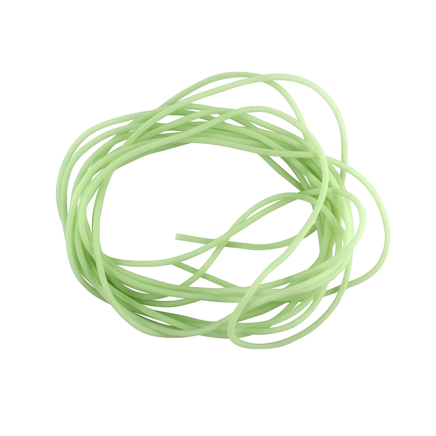 B07b64p8xb Inner Attract魚5 釣りangling光チューブライン深い海釣りソフトプラスチックグローtubing 2 5mm Mライトグリーン Diameter 完成仕掛け 国内外の人気