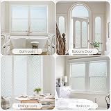 Lifetree Frosted Window Film 45x300cm Privacy Snowflake Pattern Static Cling view 6