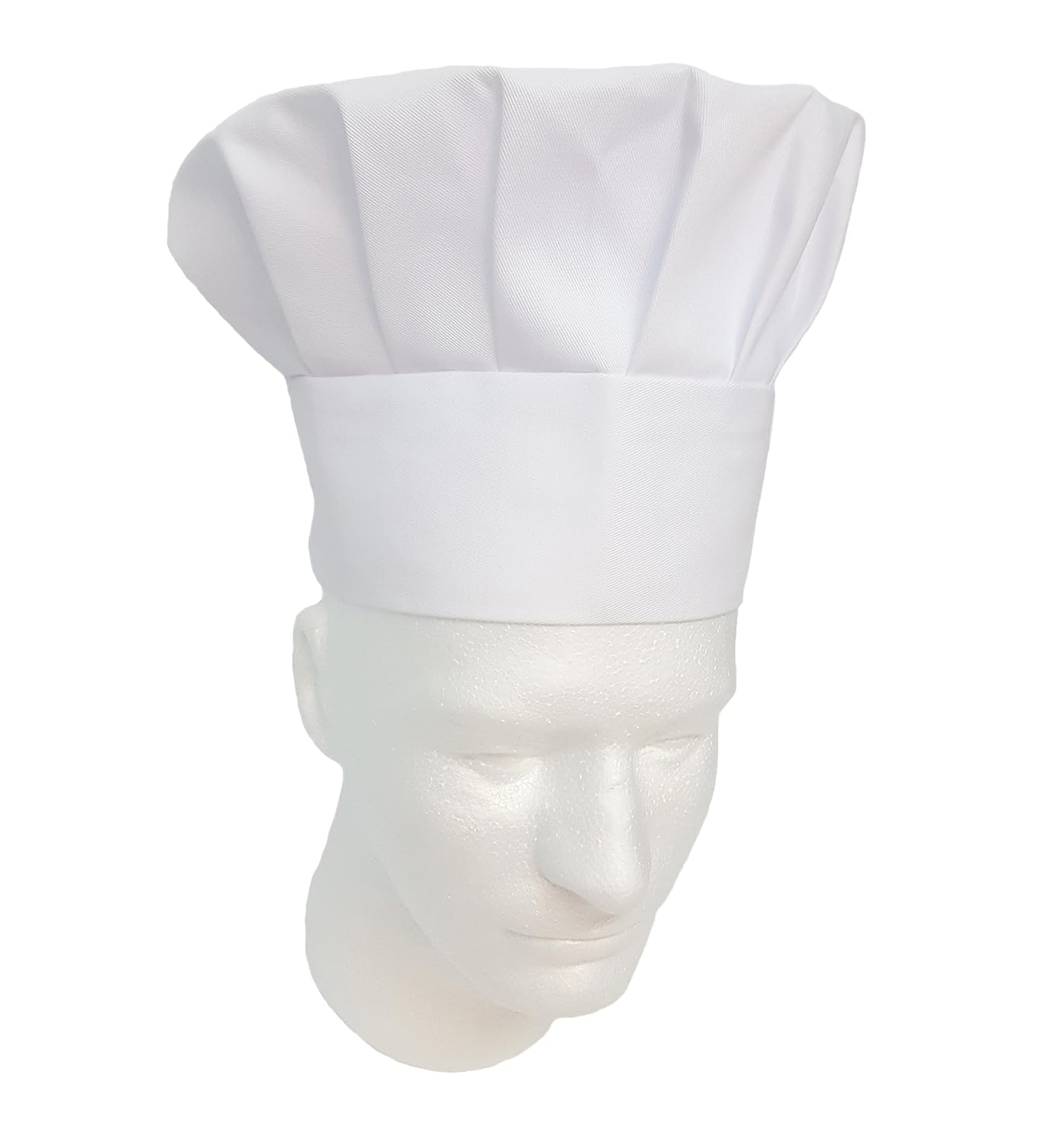 Kitchen & Dining Adult Adjustable Fit White Chef Hat BoldWays Obvious