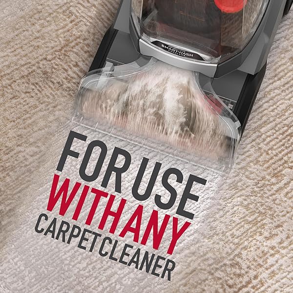 HOOVER RENEWAL CARPET CLEANER SOLUTION, 64 OZ., FRESH MEADOWS SCENT, EVERYDAY CARPET SHAMPOO SOLUTION, REMOVES DIRT AND GRIME FROM CARPET AND UPHOLSTERY, PAIR WITH HOOVER CARPET CLEANER MACHINE
