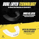 Titan Armour Dual-Layer Gum Shield - Custom-Fit Mouth Guard UK Brand view 6
